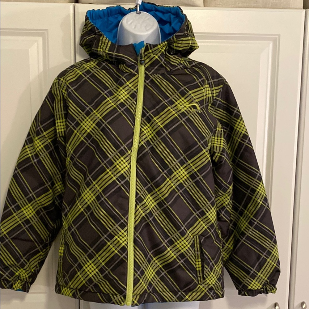 Reversible Kids’ Puffer Jacket with Hood and Insulation